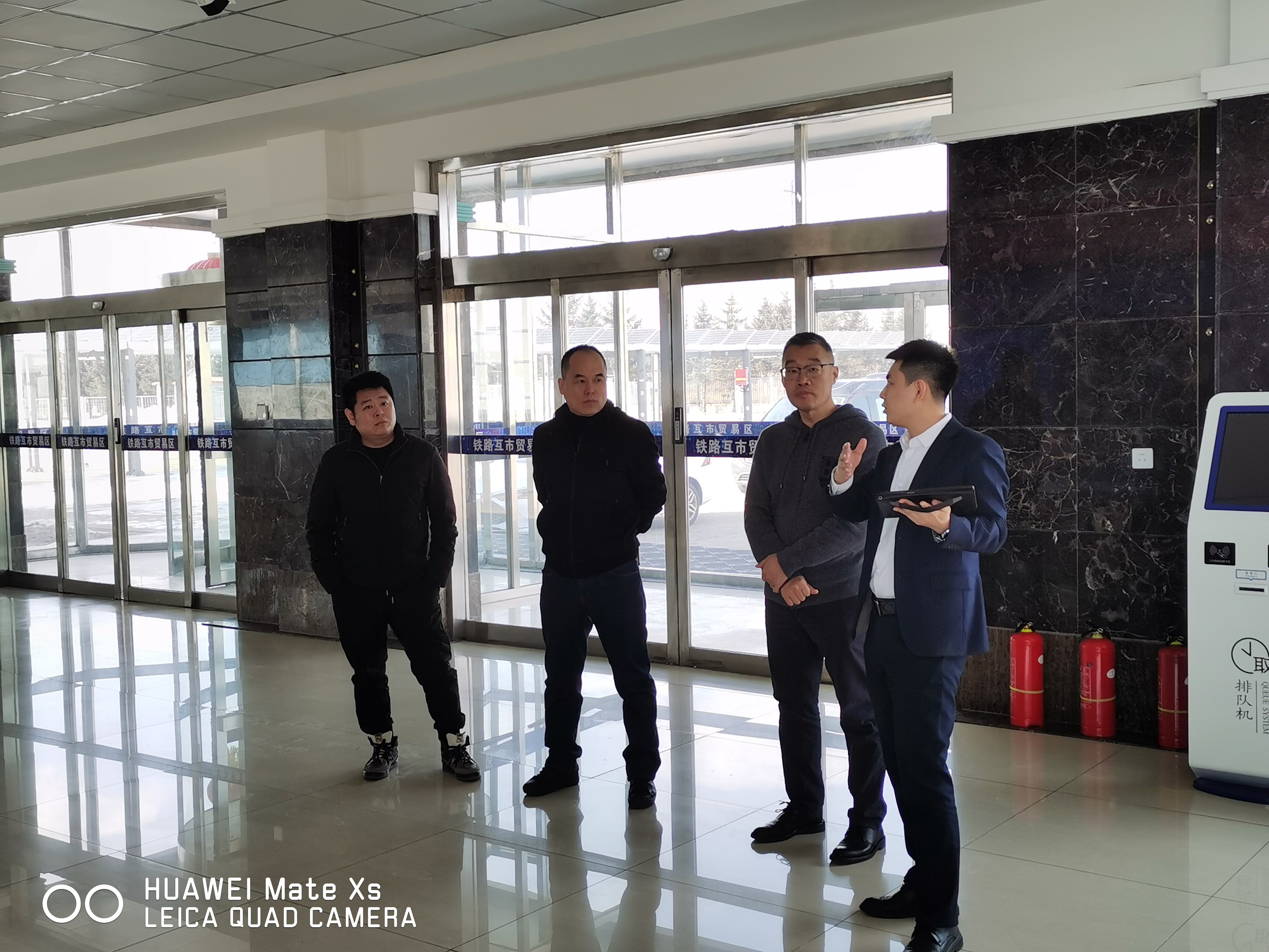 Mr. Li Ruizhi, General Manager , and his delegation,visited Hunchun City New Nongxin and Storage Co.,Ltd.