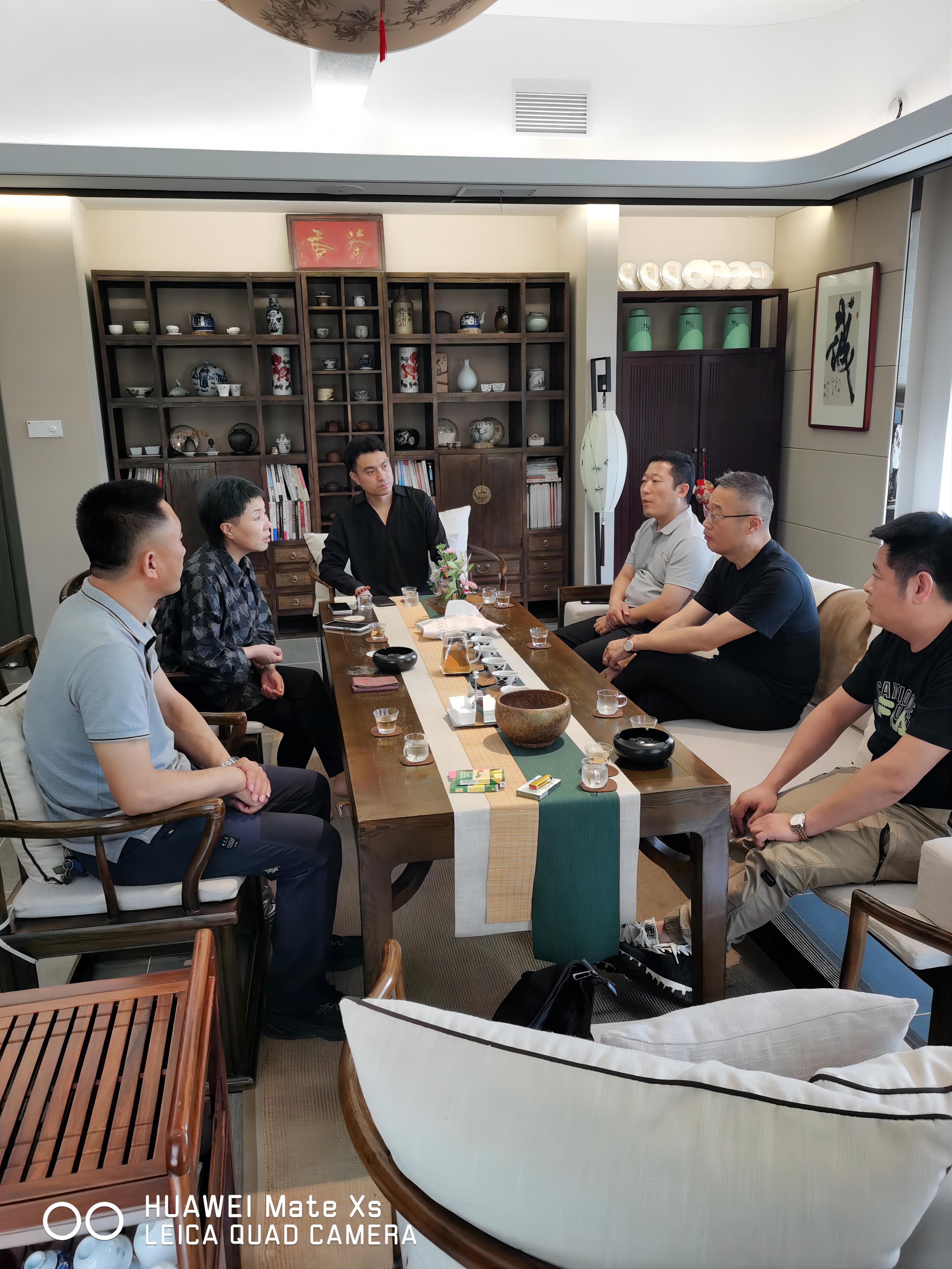Mr. Li Ruizhi, General Manager, and his team,paid a visit to clients in Dandong on July.15, 2023.